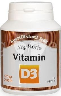 Alg-Börje Vitamin D3 tabletta • Egészségbolt