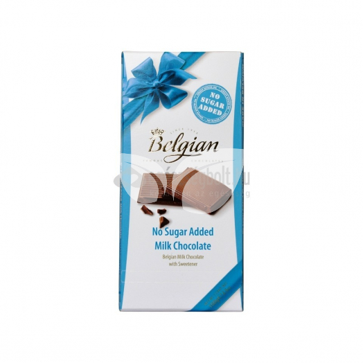 Belgian Tejcsokoládé Édesítőszerrel • Egészségbolt