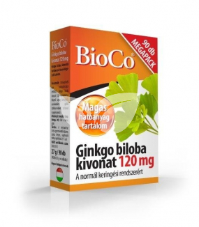 BioCo Ginkgo Biloba Kivonat 120 mg Megapack tabletta