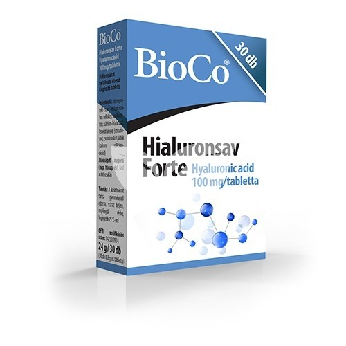 BioCo Hialuronsav Forte tabletta • Egészségbolt