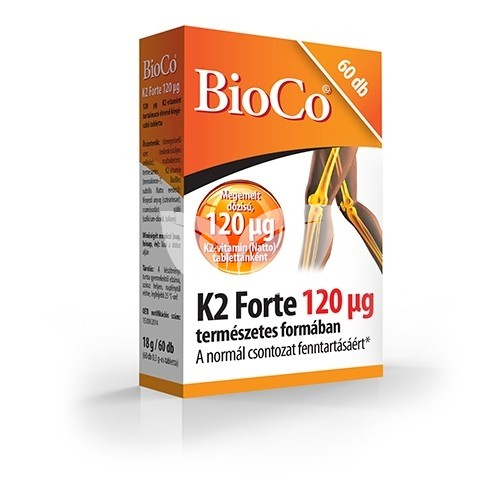 BioCo K2 Forte 120 µg tabletta • Egészségbolt