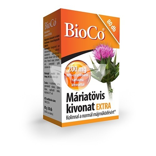 BioCo Máriatövis Extra kivonat tabletta • Egészségbolt