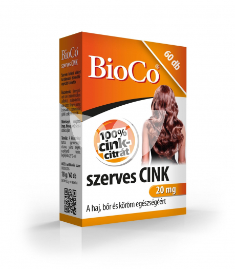 BioCo szerves Cink tabletta • Egészségbolt
