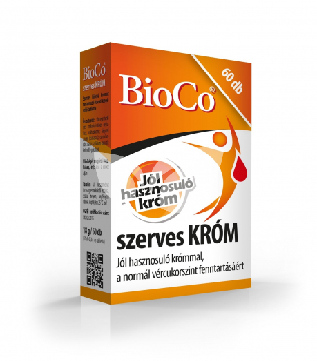 BioCo Szerves Króm tabletta • Egészségbolt