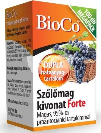 BioCo Szőlőmag kivonat Forte Megapack tabletta • Egészségbolt