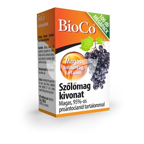 BioCo Szőlőmag kivonat tabletta Megapack • Egészségbolt