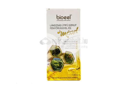 Bioeel Lándzsás Útifű Szirup Fenyőrügy Megfázásra • Egészségbolt