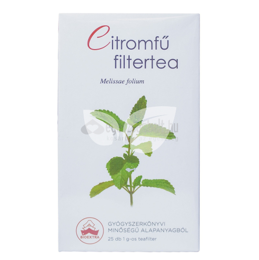 Bioextra Citromfü Filtertea • Egészségbolt