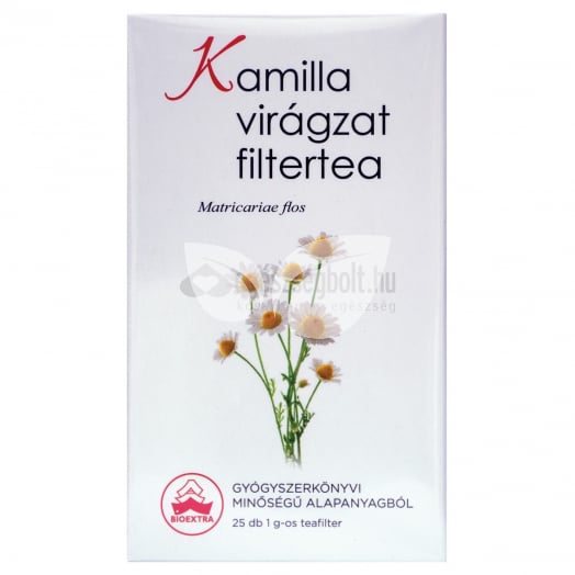 Bioextra Kamilla Virágzat Tea • Egészségbolt