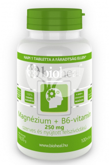 Bioheal Magnézium + B6-vitamin filmtabletta