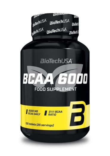 Biotech BCAA 6000 tabletta • Egészségbolt