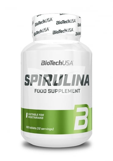 Biotech Spirulina tabletta 100 db • Egészségbolt