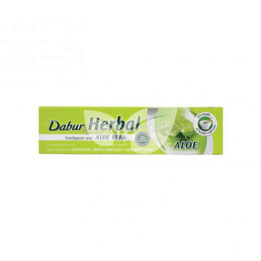 Dabur Herbal Fogkrém Aloe Vera • Egészségbolt