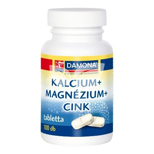 Damona Kalcium+Magnézium+Cink tabletta • Egészségbolt