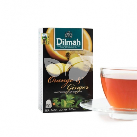 Dilmah Fekete Tea Narancs-Gyömbér • Egészségbolt