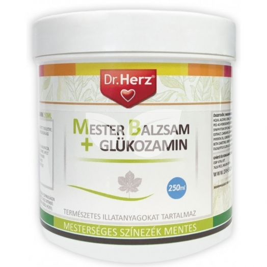 DR Herz Mesterbalzsam + Glükozamin 250 ml • Egészségbolt