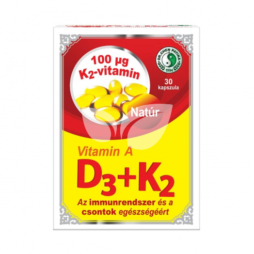 Dr.Chen A+D3+K2 vitamin kapszula • Egészségbolt