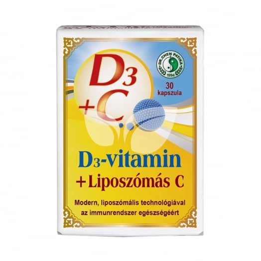 Dr.Chen D3+Liposzómás C-Vitamin Kapszula • Egészségbolt