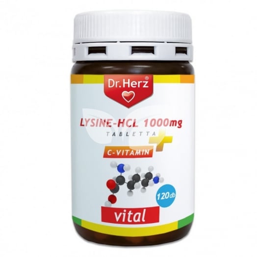 Dr.Herz Lysine HCL 1000mg kapszula • Egészségbolt