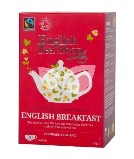 English Tea Shop 20 Bio English Breakfast tea • Egészségbolt