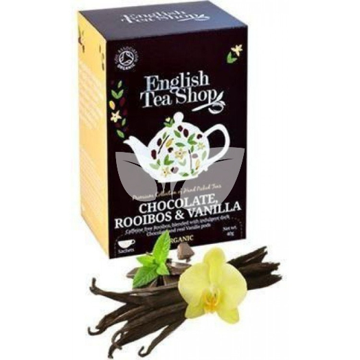 Ets 20 Bio Csokoládé-Vanília Rooibos Tea • Egészségbolt