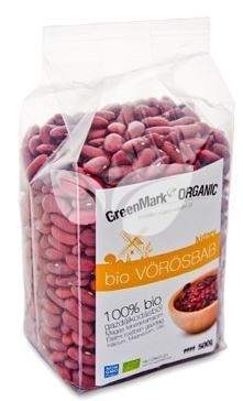 Greenmark Bio Vörösbab Kidney 500 g • Egészségbolt