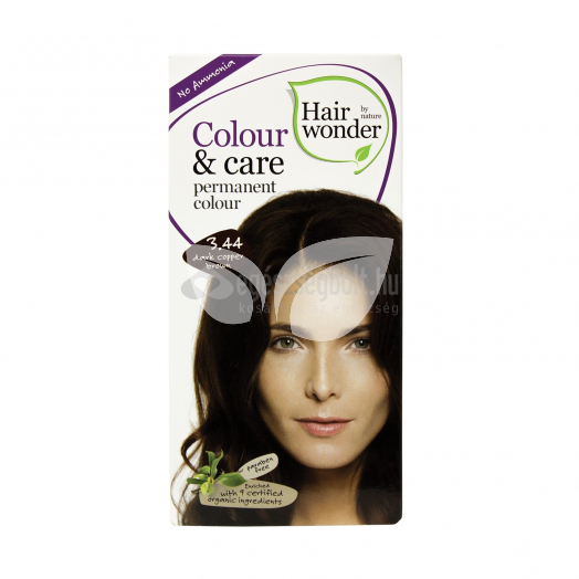 Hairwonder Colour&Care 3.44 Sötét rézbarna • Egészségbolt