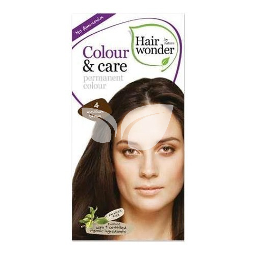 Hairwonder Colour&Care 4 Középbarna • Egészségbolt