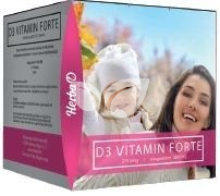 Herba-D folyékony D3 vitamin Forte