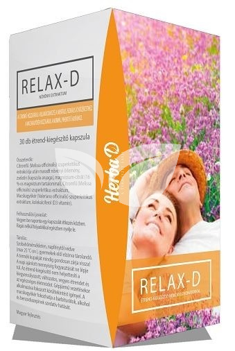 Herba-D Relax-D étrend-kiegészítő • Egészségbolt