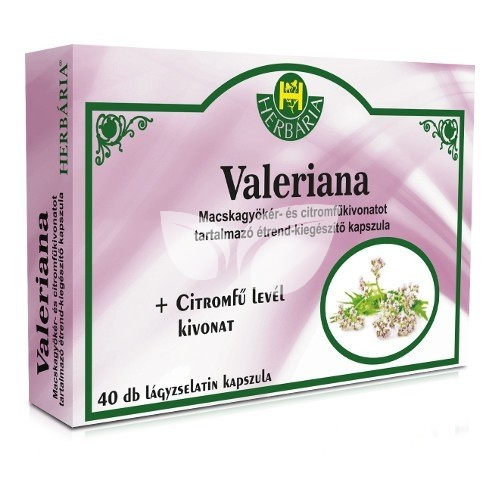Herbária Valeriana kapszula • Egészségbolt
