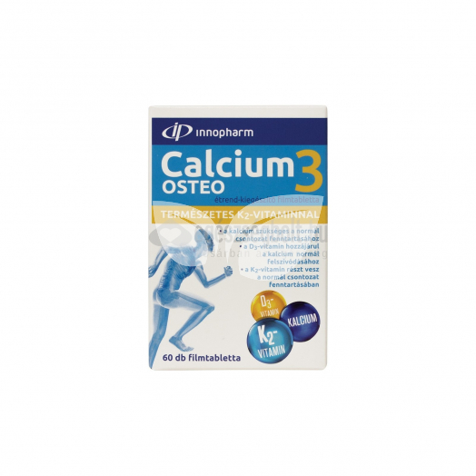 Innopharm Calcium3 Osteo K2-Vitaminnal • Egészségbolt