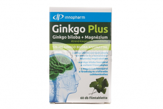 Innopharm Ginkgo Plus Memória Filmtabletta • Egészségbolt