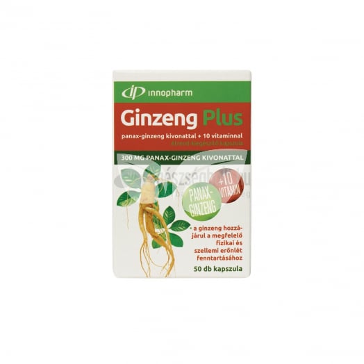Innopharm Ginzeng Plus 10 Vitaminnal • Egészségbolt