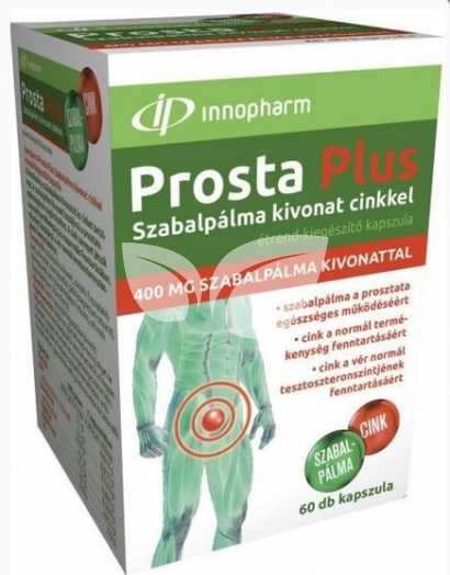 Innopharm Prosta Plus 400 mg szabalpálma kivonat cinkkel • Egészségbolt