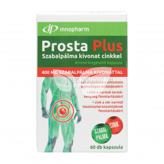 Innopharm Prosta Plus 400 mg szabalpálma kivonat cinkkel - 2.