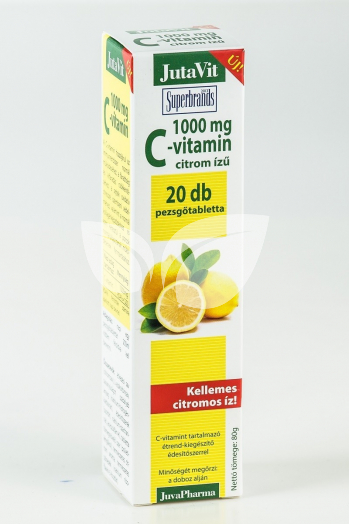 JutaVit C-vitamin pezsgőtabletta • Egészségbolt