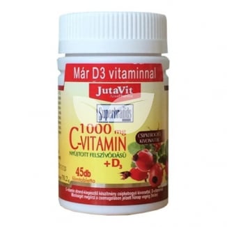 JutaVit C-Vitamin+D3 1000mg csipkebogyó kivonattal tabletta