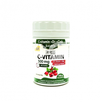 JutaVit C-Vitamin+D3 500mg csipkebogyó kivonattal tabletta - 2.
