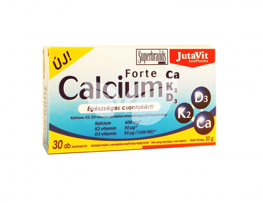 JutaVit Calcium Forte Ca+K2+D3 Tabletta • Egészségbolt