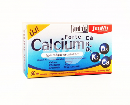 JutaVit Calcium Forte Ca+K2+D3 Tabletta
