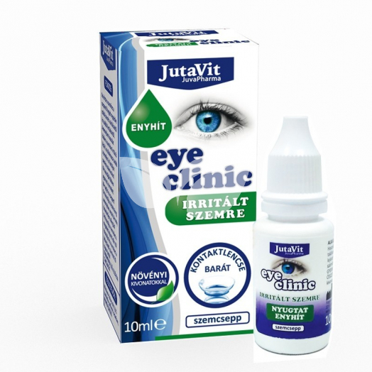 JutaVit EyeClinic irritált szemre 10ml • Egészségbolt