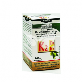Jutavit K2+D3+K1 Vitamin Lágykapszula - 2.