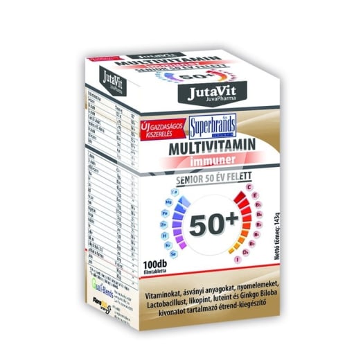 JutaVit Multivitamin felnőtteknek 50+ 100 DB • Egészségbolt