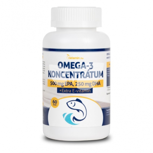 Netamin Omega-3 Koncentrátum kapszula (60 kapsz.) • Egészségbolt