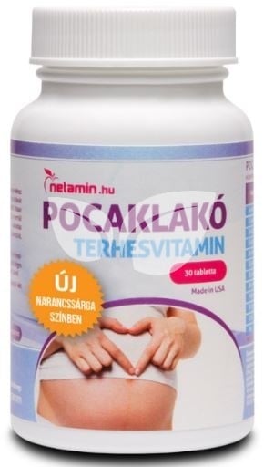 Netamin Pocaklakó terhesvitamin tabletta • Egészségbolt