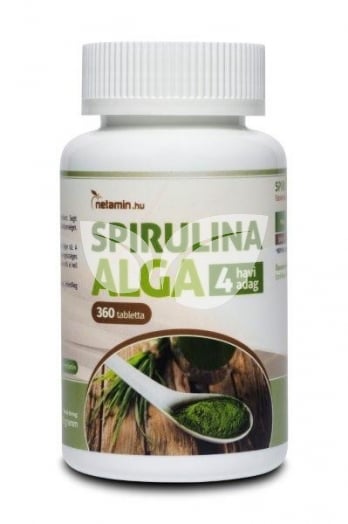 Netamin Spirulina alga tabletta • Egészségbolt