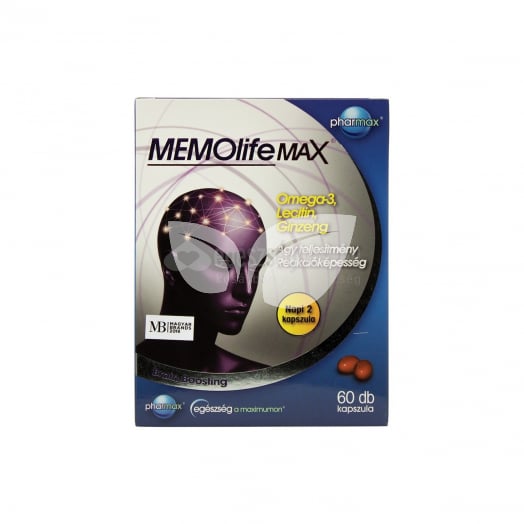 Pharmax Memolife Max Kapszula • Egészségbolt