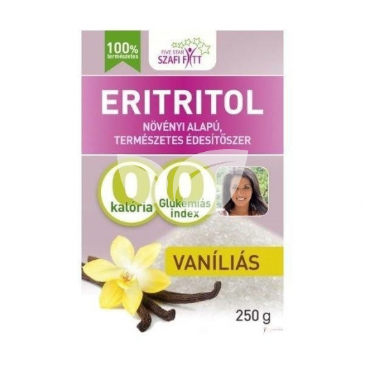 Szafi Fitt Eritritol Vaníliás édesítőszer • Egészségbolt
