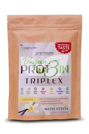 Vegan Prime Prot3in Triplex Vanília fehérjepor